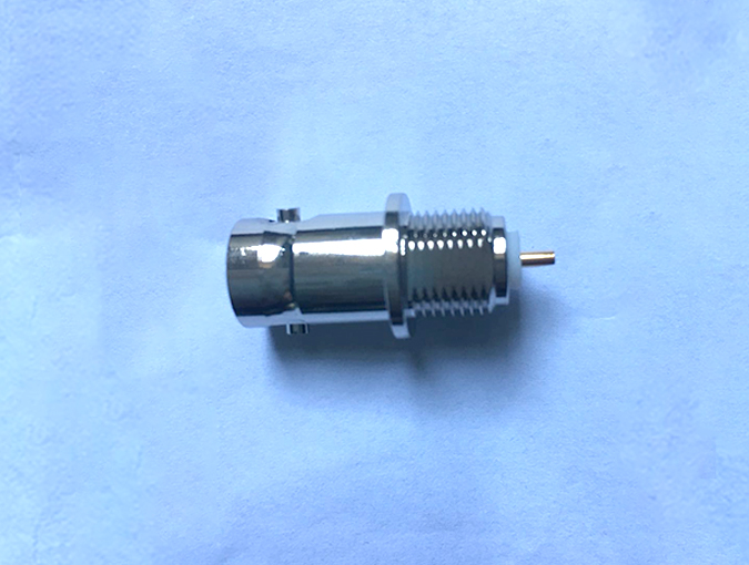 Series BNC  Connector  Receptacle(female) straight  bulkhead Mount with Solder end