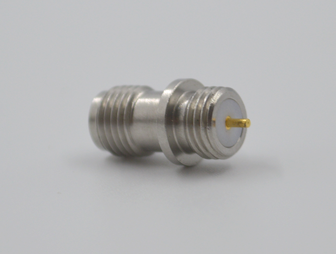 Series SMA terminal RF Connectors Straight PCB Mount Stainless Steel