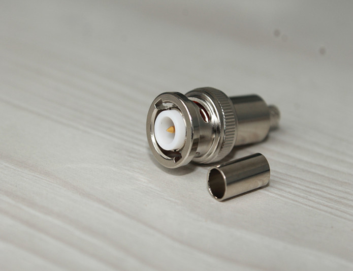 High voltage MHV  male RF Coaxial Connector for RG 58 Cable crimp