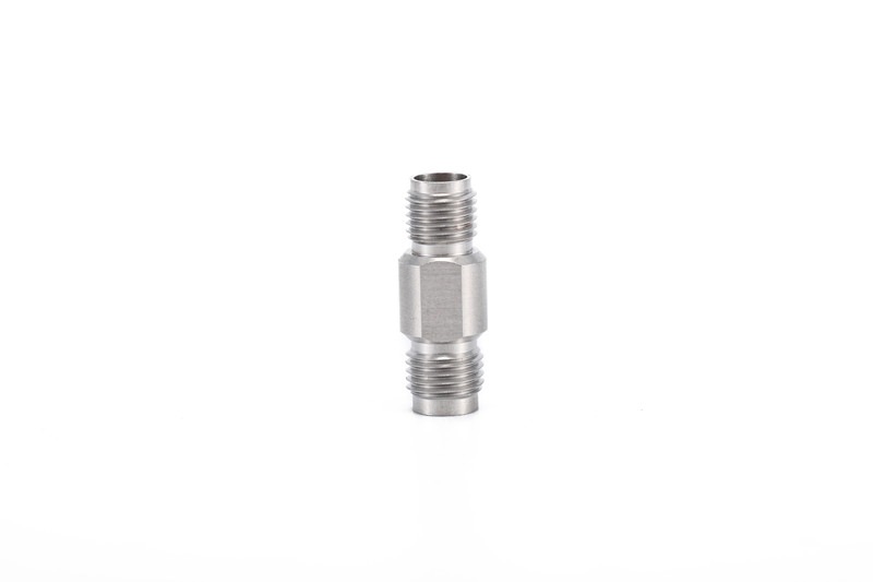 Series 2.4mm female to 3.5 female precision RF Coaxial Connector Adapter stainless steel