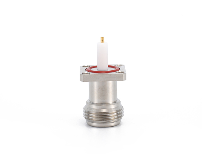 Series N Female flange Micro RF Coaxial Connectors terminal