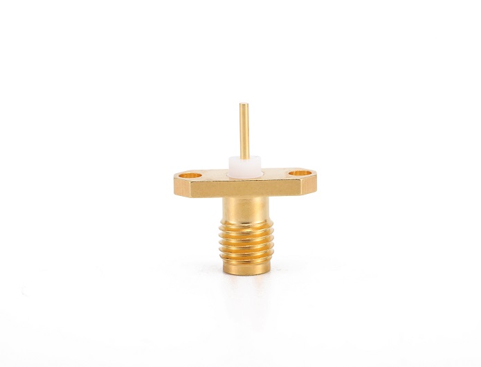 Type SMA female (Jack) 2 holes flange mount RF coaxial connector terminal