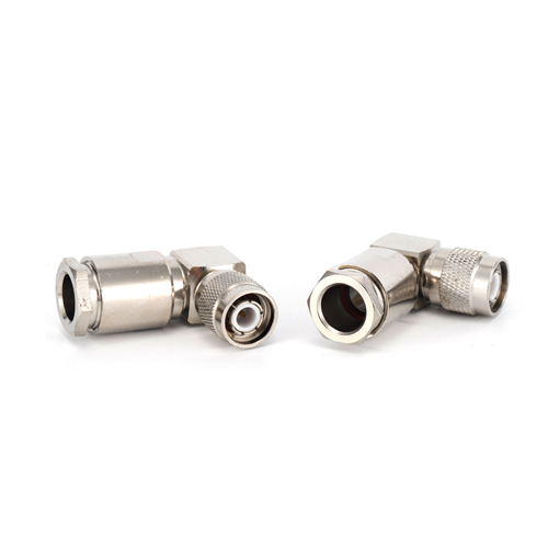 Type TNC male right angle RF Connector for LMR 400 cable